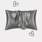 Grey Silk Pillowcase