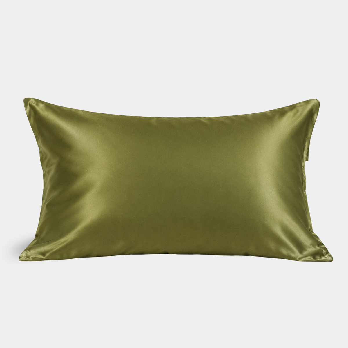 Olive Silk Pillowcase