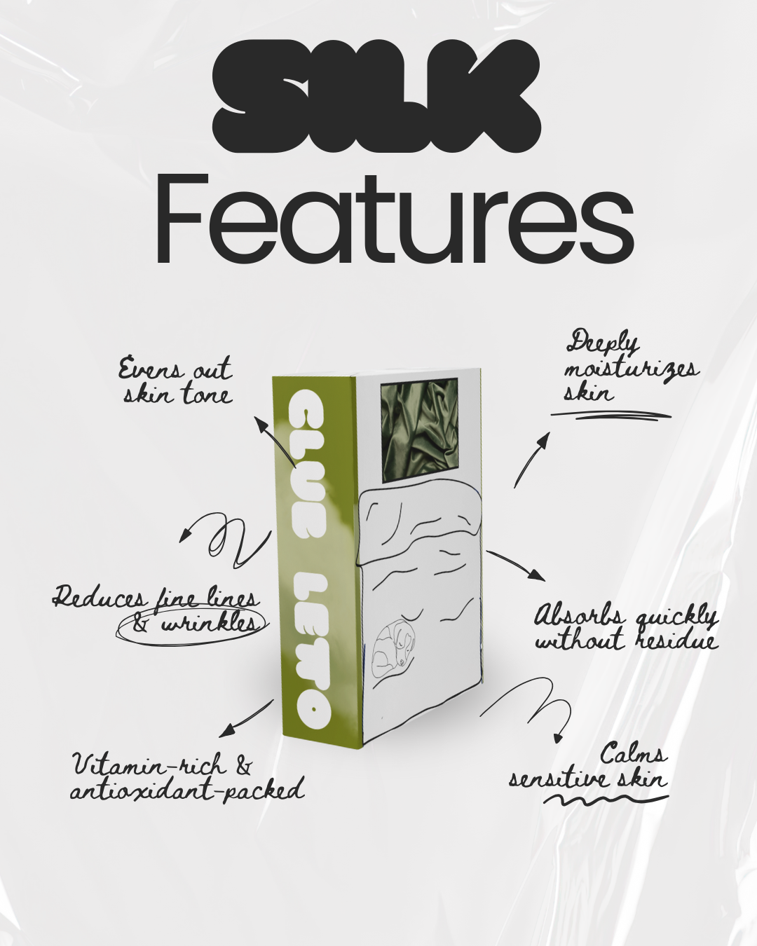 Olive Silk Pillowcase