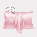 Pink Mulberry Silk Pillowcase