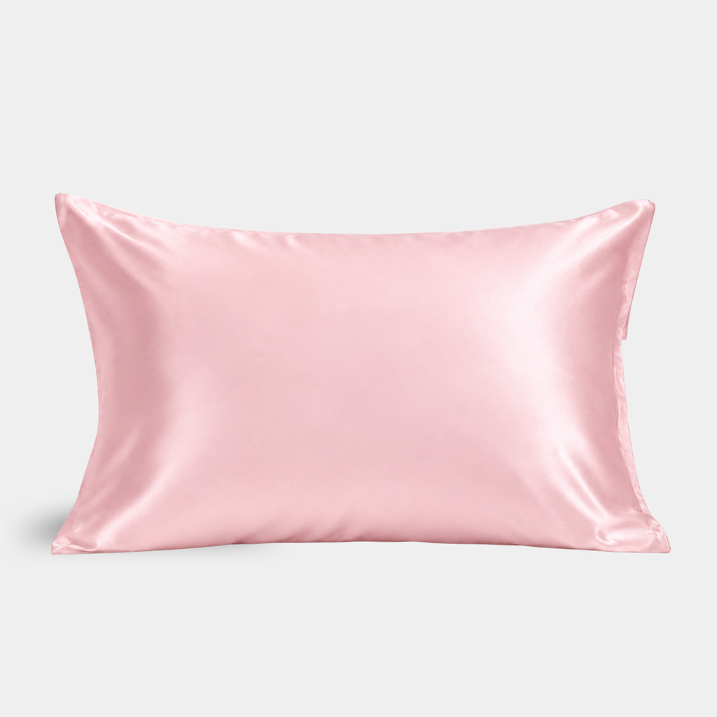 Pink Silk Pillowcase