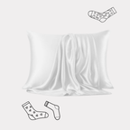 White Silk Pillowcase