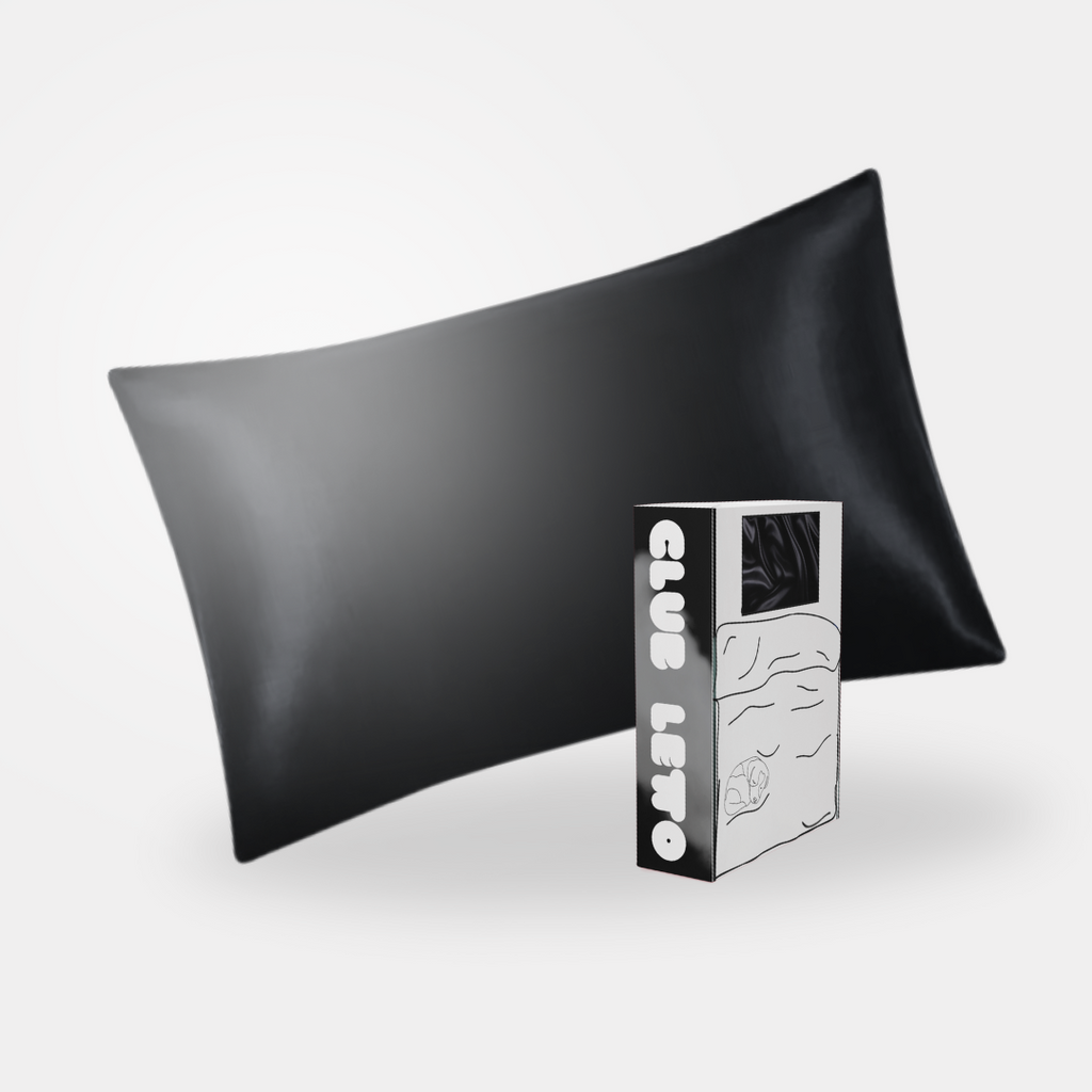 Black Mulberry Silk Pillowcase
