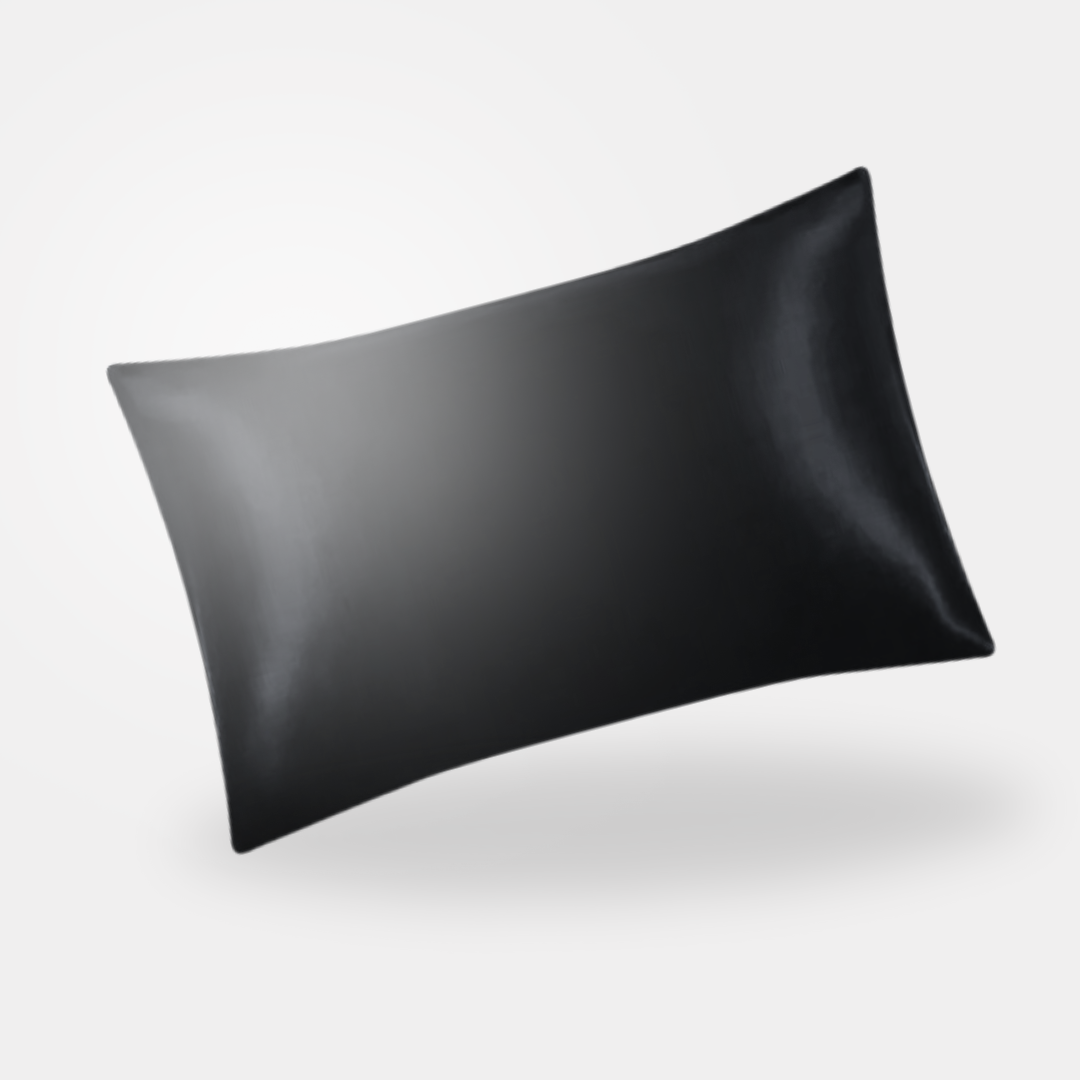 Black Silk Pillowcase