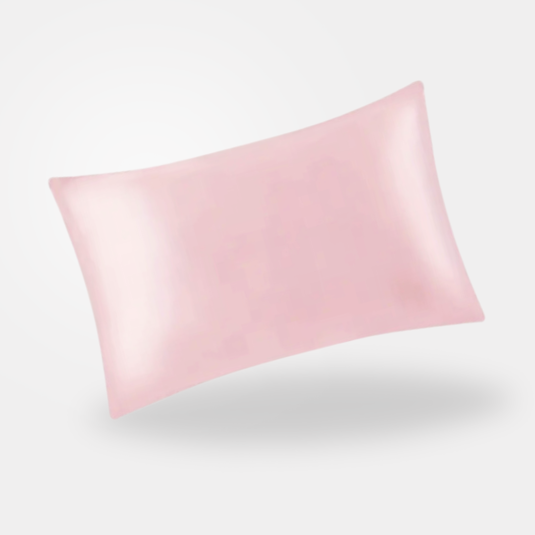 Pink Silk Pillowcase