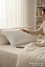 White Silk Pillowcase