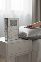 Grey Silk Pillowcase