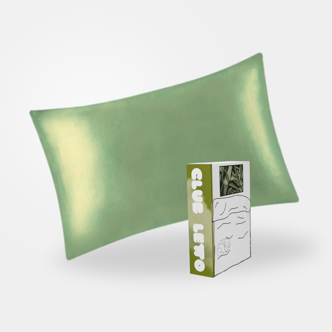 Olive Mulberry Silk Pillowcase